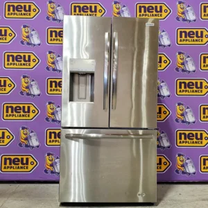 Frigidaire 27.8 cu. ft. 3 Door French Door Refrigerator with Exterior Water and Ice Dispenser 3SD436 - FRFS2823AS - Scratch & Dent (Minor) - Image 1