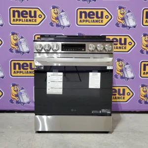 LG 6.3 cu. ft. Smart Wi-Fi Enabled Fan Convection Electric Slide-in Range with Air Fry & EasyClean® 3SD697 - LSEL6333F - Open Box - Image 1