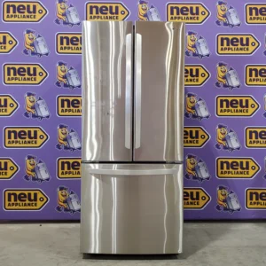 LG 22 cu. ft. 30-inch Wide French Door Refrigerator in Stainless Steel LFCS22520S - Scratch & Dent (Moderate) - Image 1