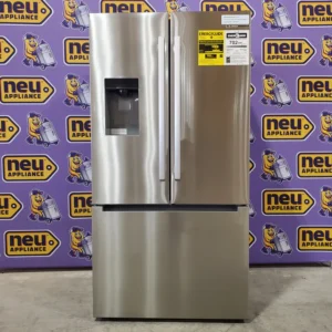 Bosch Fastest Ice Maker Standard-Depth 300 Series 26-cu ft 3 -Door Smart Compatible French Door Refrigerator with Ice Maker with Water and Ice Dispenser in Stainless Steel 3SD897 - B36FD31ENS - Open Box - Image 1