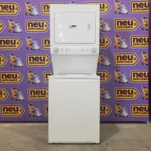 Frigidaire Electric Long Vent Stacked Laundry Center - 3.9 Cu. Ft Washer and 5.5 Cu. Ft. Dryer 4SD480 - FLCE7523AW - Scratch & Dent (Minor) - Image 1