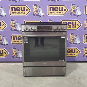 LG 6.3 cu. ft. Smart Electric Slide-in Range with InstaView®, ProBake Convection®, and Air Fry 3SD911 - LSEL6335ZE - Open Box - Image 3