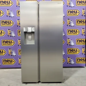 Hisense 29.1 cu. ft. Standard Depth Side by Side Refrigerator Stainless Steel 3SD718 - HRS290P5FSE - Open Box - Image 1
