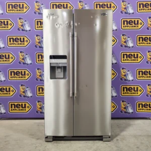 Maytag 25 cu. ft. Side by Side Refrigerator with Exterior Ice and Water Dispenser in Fingerprint Resistant Stainless Steel MSS25C4MGZ - Scratch & Dent (Moderate) - Image 1