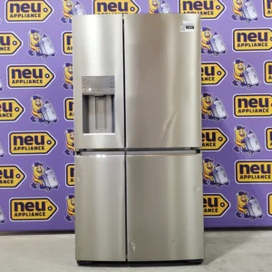 Frigidaire Gallery 22 Cu. Ft. Counter-Depth 4-Door Energy Star Certified Refrigerator in Smudge-Proof Stainless Steel GRQC2255BF - Scratch & Dent (Minor) - Image 1