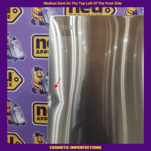 LG 26 cu ft ENERGY STAR Counter-Depth Smart French Door Refrigerator in Fingerprint Resistant Stainless Steel with Dual Ice Maker 3SD683 - LRFXC2606S - Scratch & Dent (Moderate) - Image 3