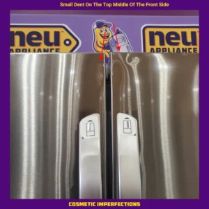 LG 26 cu ft ENERGY STAR Counter-Depth Smart French Door Refrigerator in Fingerprint Resistant Stainless Steel with Dual Ice Maker 3SD683 - LRFXC2606S - Scratch & Dent (Moderate) - Image 2