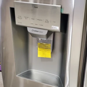 LG 27.8-cu ft 4-Door French Door Refrigerator with Dual Ice Maker in Fingerprint Resistant Steel 5SD197 - LRMXS2806S - Open Box - Image 2