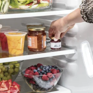 GE 21.8 Cu. Ft. Counter-Depth Fingerprint Resistant Side-By-Side Refrigerator GZS221YN - New in Box - Image 6