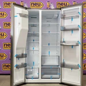 Hisense 29.1 cu. ft. Standard Depth Side by Side Refrigerator Stainless Steel 3SD899 - HRS290P5FSE - Scratch & Dent (Minor) - Image 6