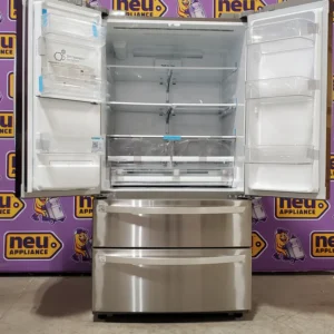 LG 27.8-cu ft 4-Door French Door Refrigerator with Dual Ice Maker in Fingerprint Resistant Steel 5SD197 - LRMXS2806S - Open Box - Image 7