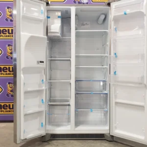 Frigidaire 22 Cu. Ft. Counter-Depth Side-by-Side Refrigerator - 3SD547 - FRSC2333AS - Scratch & Dent (Minor) - Image 10