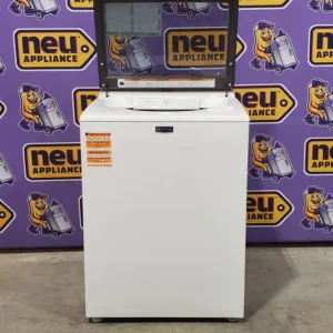 Maytag 4.7 cu. ft. Smart Top Load Washing Machine with Deep Fill Option MVW6230HW - Scratch & Dent (Minor) and Maytag 7.4 cu. ft. Electric Steam Dryer with Extra Power Button 16076 - MED7230HW - Scratch & Dent (Minor) - Image 7