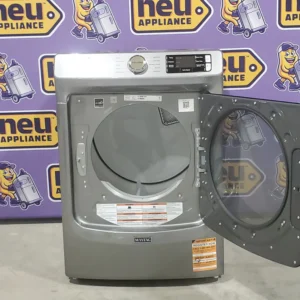 Maytag 4.8 cu. ft. Front Load Washer with Extra Power and 16-Hr Fresh Hold® Option MHW6630HC - New in Box and Maytag 7.3-cu ft Stackable Vented Electric Dryer Energy Star Certified 16031 - MED5630HC - Open Box - Image 6