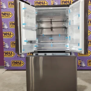 LG 26 cu. ft. Smart Counter-Depth MAX French Door Refrigerator with 4 types of ice in PrintProof Black Stainless Steel - 3SD700 - LRYXC2606S- Scratch & Dent (Minor - Image 9