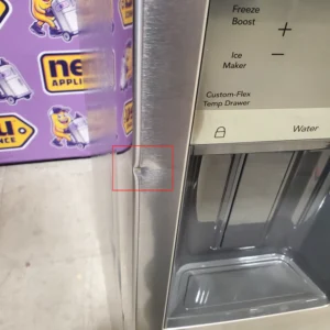 Frigidaire 26 Cu. Ft. Standard-Depth 4-Door French Door Refrigerator 4SD453 - FRMS274TAV - Scratch & Dent (Moderate) - Image 4