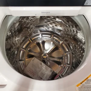 LG 5.5 cu. ft. Mega Capacity Top Load Washer with Impeller in Alpine White WT8400CW - Open Box and LG Energy Star Certified 7.3 cu. ft. Ultra Large Capacity Rear Control Electric Dryer with LG EasyLoad™ Door and AI Sensing 16069 - DLE8400WE - New in Box - Image 5