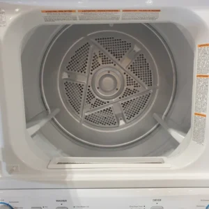 Frigidaire Electric Long Vent Stacked Laundry Center - 3.9 Cu. Ft Washer and 5.5 Cu. Ft. Dryer 4SD480 - FLCE7523AW - Scratch & Dent (Minor) - Image 7