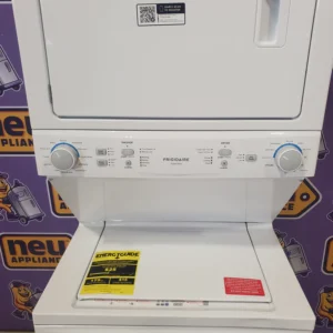 Frigidaire Electric Long Vent Stacked Laundry Center - 3.9 Cu. Ft Washer and 5.5 Cu. Ft. Dryer 4SD480 - FLCE7523AW - Scratch & Dent (Minor) - Image 5