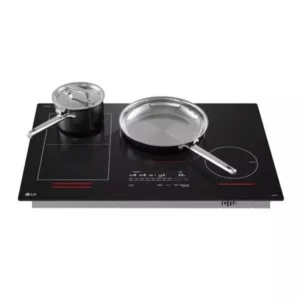 30" Induction Cooktop, White Backlit, Red Bar, Bridge, 4 Elements, ThinQ® with UltraHeat™ and Backlit SmoothTouch® Glass Controls CBIH3017BE - Open Box - Image 4