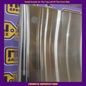 LG 22 cu. ft. 30-inch Wide French Door Refrigerator in Stainless Steel 3SD922 - LFCS22520S - Scratch & Dent (Minor) - Image 2