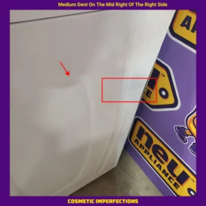 3.8 cu. ft. Capacity Washer Deep Fill Option Quick Wash Cycle Stainless Steel Wash Basket  7.0 cu. ft. Large Capacity Electric Dryer Auto Dry Wrinkle Prevent Option Hamper Door + View more Washer Model- MVW4005SW,  Washer condition- Scratch & Dent Minor  Dryer Model- MED4005SW  Dryer condition- Open Box - Image 7