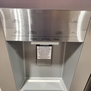 Hisense 29.1 cu. ft. Standard Depth Side by Side Refrigerator Stainless Steel 3SD718 - HRS290P5FSE - Open Box - Image 2