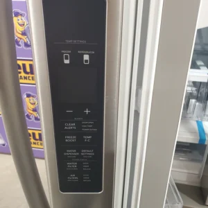 Frigidaire 29 Cu. Ft. Standard-Depth French Door Refrigerator in Stainless Steel - 3SD429 - FRFN2813AF - Scratch & Dent (Minor) - Image 4