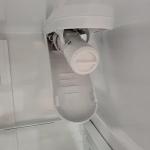 GE 33" Wide Stainless Steel ENERGY STAR 24.7 Cu. Ft. French-Door Refrigerator with Ice Maker and Water Dispenser 3SD883 - GNE25JYKFS - Open Box - Image 4