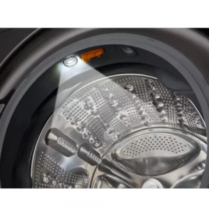 LG Black Steel 5.0 Cu. Ft. All in One WashCombo with Inverter HeatPump Technology WM6998HBA - New in Box - Image 3