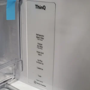 LG 26 cu. ft. Smart InstaView® Counter-Depth MAX™ French Door Refrigerator 17SD118 - LRFOC2606S - Scratch & Dent (Minor) - Image 8