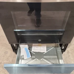 GE ENERGY STAR® 30" Free-Standing Electric Convection Range with No Preheat Air Fry and EasyWash™ Oven Tray GRF600AVSS - New in Box - Image 3