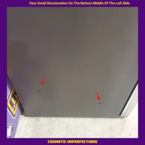 GE 33" Wide Stainless Steel ENERGY STAR 24.7 Cu. Ft. French-Door Refrigerator with Ice Maker and Water Dispenser 3SD883 - GNE25JYKFS - Open Box - Image 2