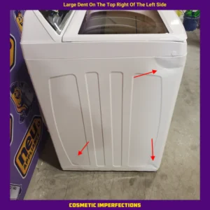 Frigidaire 4.4 Cu. Ft. Top Load Washer in White 3SD975 - FLVW7523BW - Scratch & Dent (Moderate) - Image 2