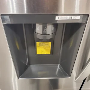 LG 26 cu ft ENERGY STAR Counter-Depth Smart French Door Refrigerator in Fingerprint Resistant Stainless Steel with Dual Ice Maker 3SD683 - LRFXC2606S - Scratch & Dent (Moderate) - Image 4