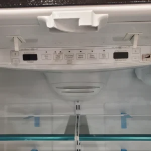 KitchenAid Black Stainless 36 in. 20 cu. ft. Counter Depth French Door Refrigerator with Wood-Look Nesting Shelf and Full Width Pantry Drawer KRFC136RBS - Scratch & Dent (Minor) - Image 8