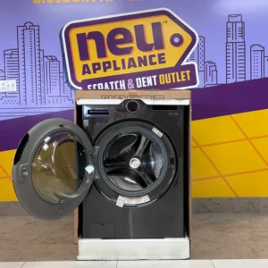 LG Black Steel 5.0 Cu. Ft. All in One WashCombo with Inverter HeatPump Technology WM6998HBA - New in Box - Image 6