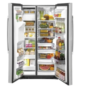 GE 25.1 Cu. Ft. Fingerprint Resistant Side-By-Side Refrigerator GSS25IYN - New in Box - Image 6