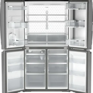 GE Profile ENERGY STAR® 22.9 Cu. Ft. Counter-Depth Quad-Door Refrigerator with Dual-Dispense AutoFill Pitcher and Door in Door PHD23BYWFS - New in Box - Image 6