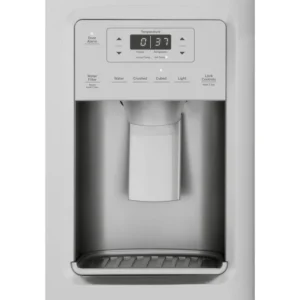 GE 21.8 Cu. Ft. Counter-Depth Fingerprint Resistant Side-By-Side Refrigerator GZS221YN - New in Box - Image 4