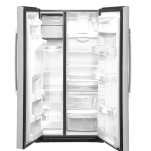 GE 21.8 Cu. Ft. Counter-Depth Fingerprint Resistant Side-By-Side Refrigerator GZS221YN - New in Box - Image 8