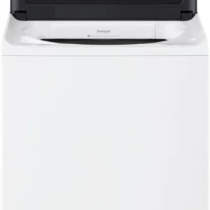 LG 5.5 cu. ft. Mega Capacity Top Load Washer with Impeller in Alpine White WT8400CW - Open Box and LG Energy Star Certified 7.3 cu. ft. Ultra Large Capacity Rear Control Electric Dryer with LG EasyLoad™ Door and AI Sensing 16069 - DLE8400WE - New in Box - Image 3